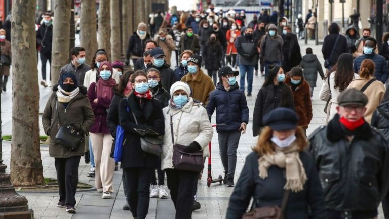 Las calles de Francia durante la Navidad 