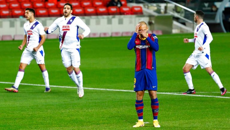 Barcelona: Despidió el año con doloroso empate ante Eibar