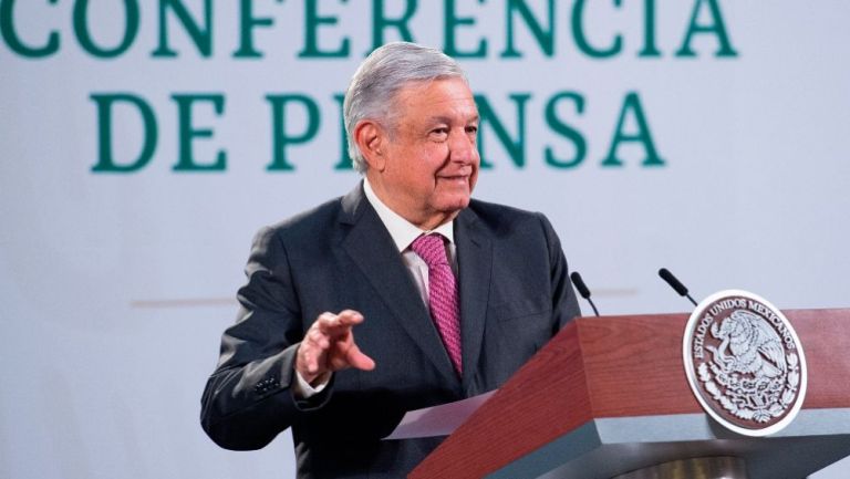 Andrés Manuel López Obrador en conferencia de prensa