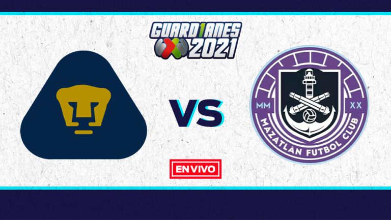 EN VIVO Y EN DIRECTO: Pumas vs Mazatlán FC Guardianes 2021 J2