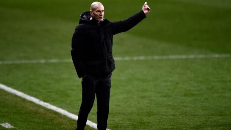 Zinedine Zidane, técnico del Real Madrid