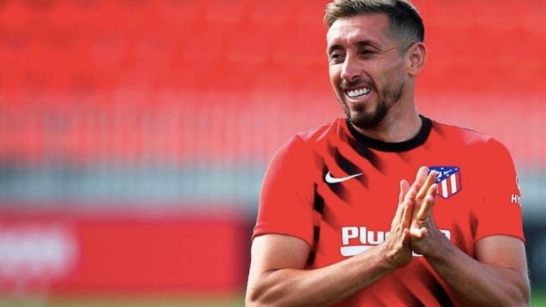 Héctor Herrera: Disponible con el Atlético de Madrid, para el juego ante el Valencia