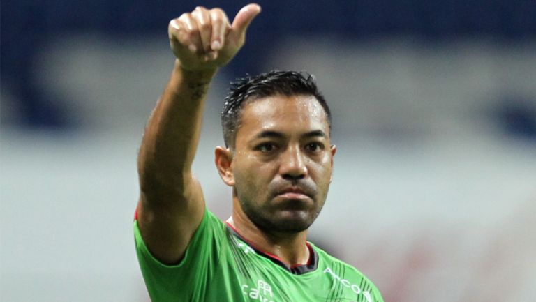 Marco Fabián en un juego de Juárez