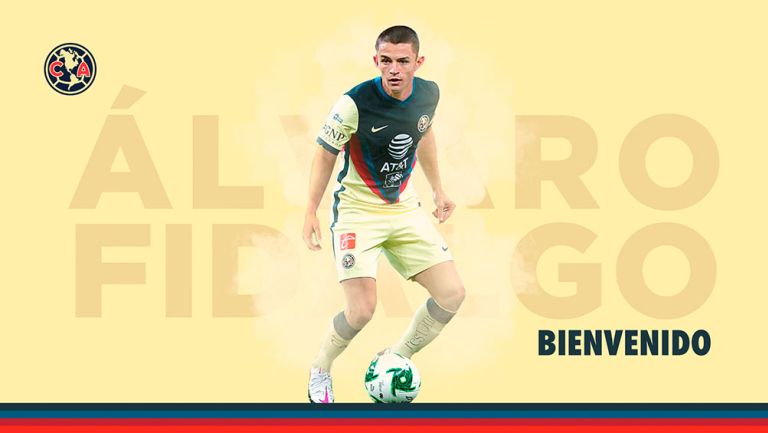 América: Álvaro Fidalgo es nuevo jugador de las Águilas, oficializó el club