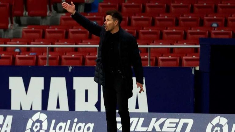 Diego Simeone, entrenador del Atlético de Madrid