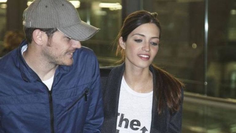 Sara Carbonero con Iker Casillas