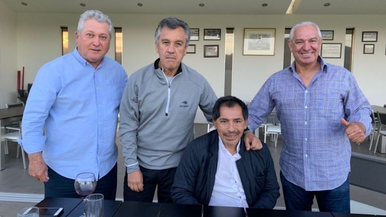 Galindo recibió la visita de amigos 