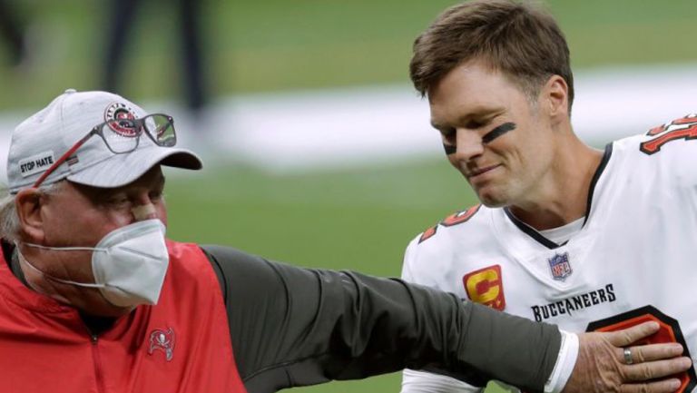 Brady y Arians, en un juego de los Buccaneers