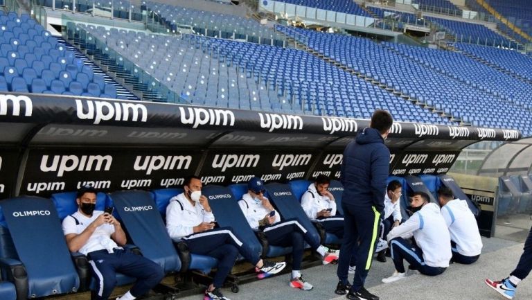 Lazio se presentó a la cancha