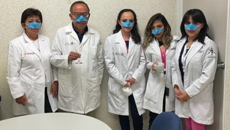 Coronavirus: IPN creó mascarilla nasal para proteger cuando comes o bebes