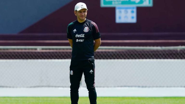 Jimmy Lozano en entrenamiento