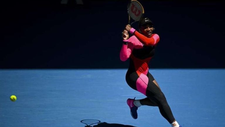 Serena Williams en partido de Tenis