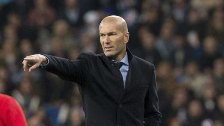 Zidane en partido