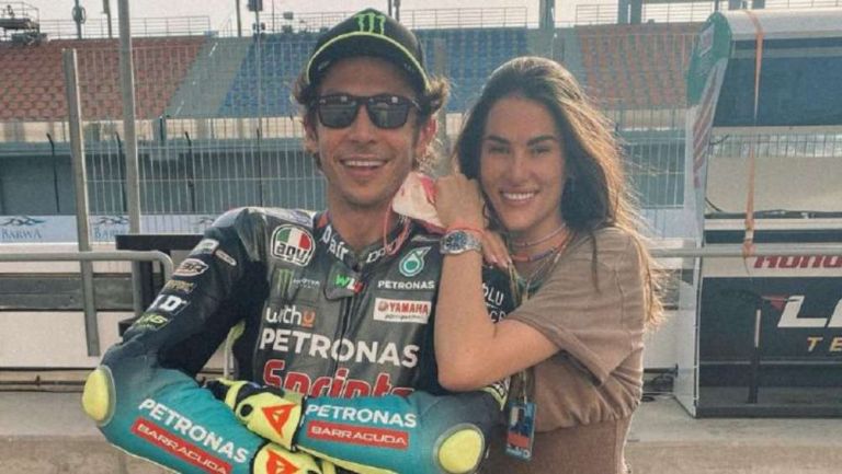 Valentino Rossi y su novia