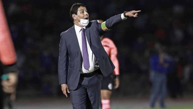 Alfonso Sosa durante el duelo ante Atlético San Luis 