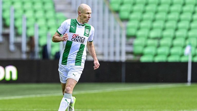 Arjen Robben en su regreso con el Groningen