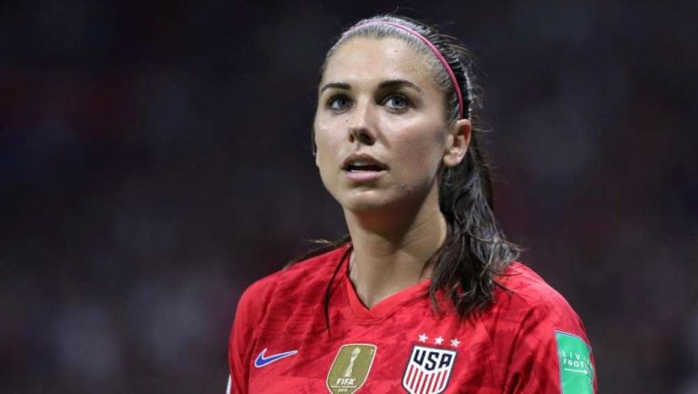 Alex Morgan en partido