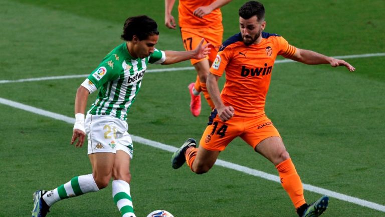Diego Lainez: Betis empató con Valencia y se rezagó en la lucha por un puesto europeo