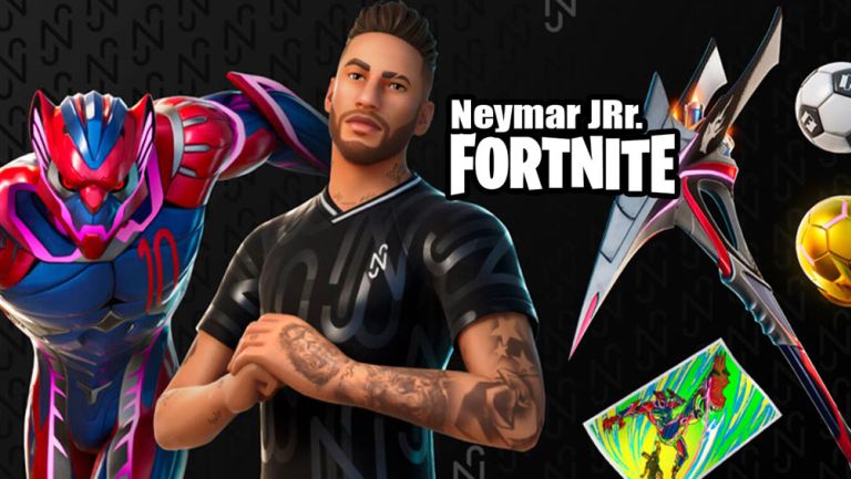 Skin de Neymar es presentado en Fortnite