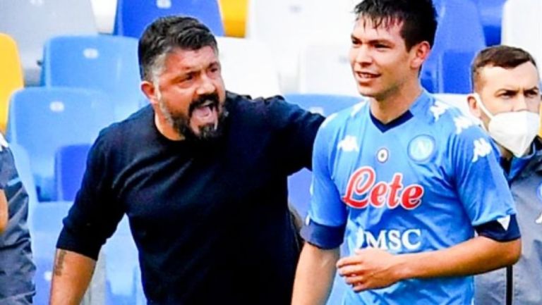 Gennaro Gattuso a Chucky Lozano ante Udinese: '¡Cállate y no me respondas!'