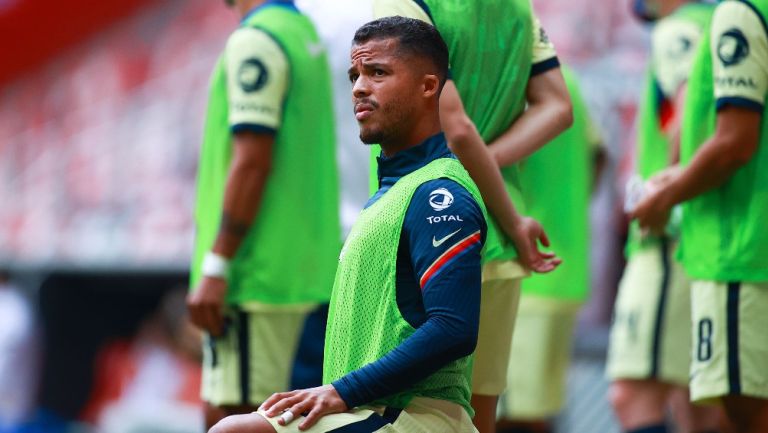 Giovani dos Santos durante un partido del América