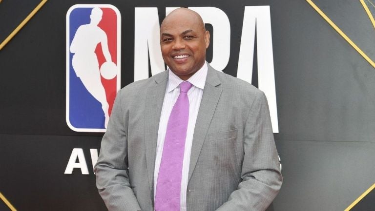 Charles Barkley en un evento de la NBA