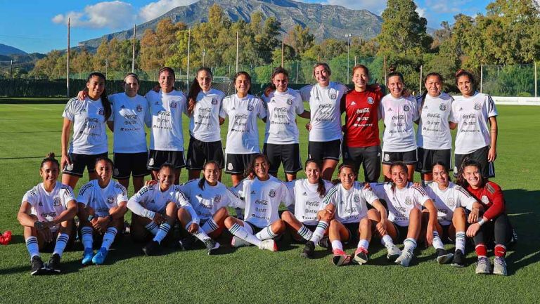 Jugadoras del Tri Femenil durante una convocatoria 