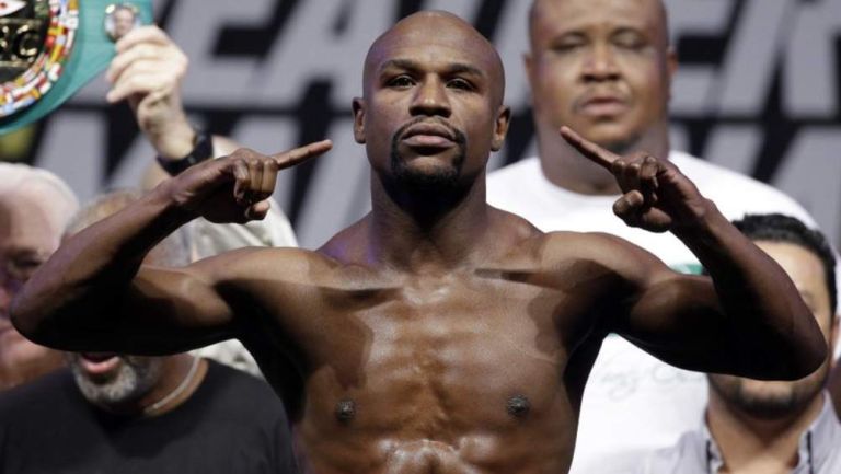 Mayweather en pelea