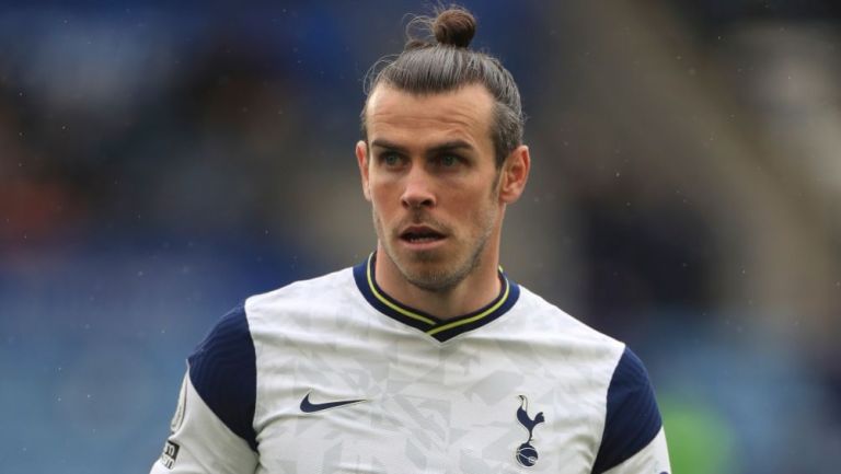 Gareth Bale en un partido con el Tottenham
