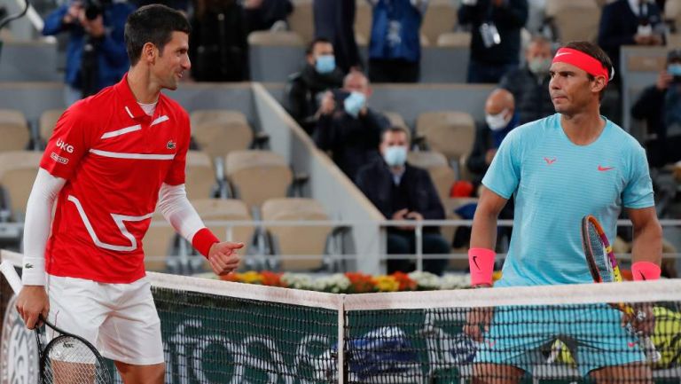 Nadal y Djokovic en competencia