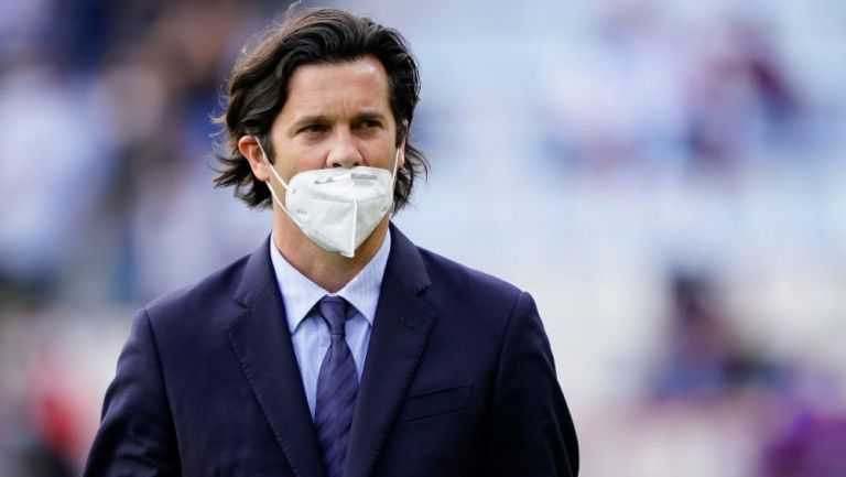 Santiago Solari previo al partido entre Pachuca y América