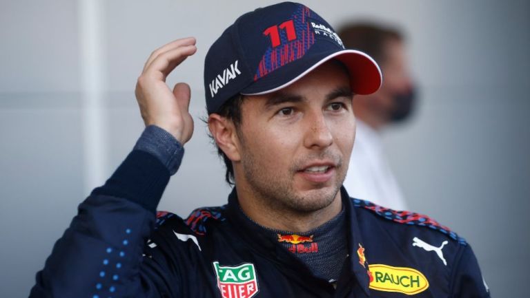 Checo Pérez tras ganar el GP de Azerbaiyán 