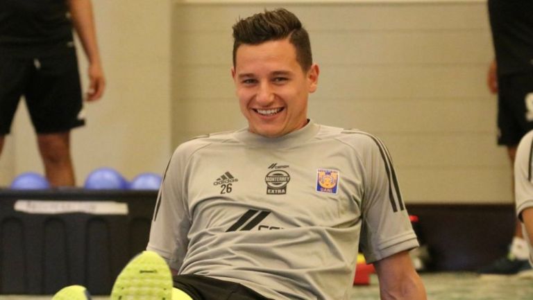 Florian Thauvin en la pretemporada de Tigres