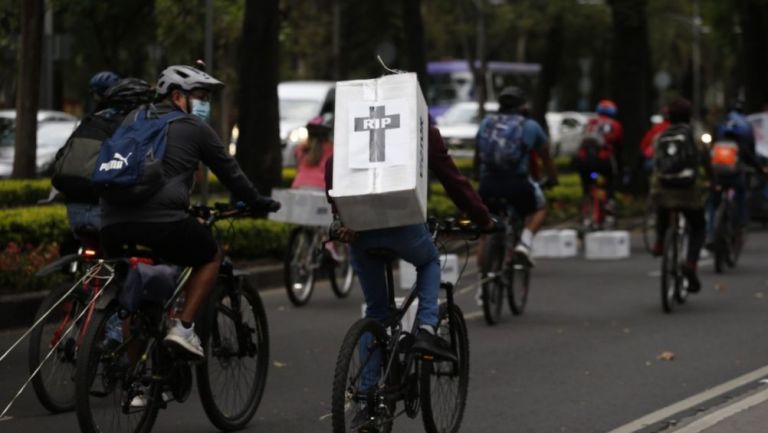 Familiares de víctimas de accidentes viales salieron a manifestarse