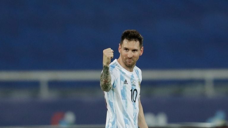 Leo Messi en la Copa América