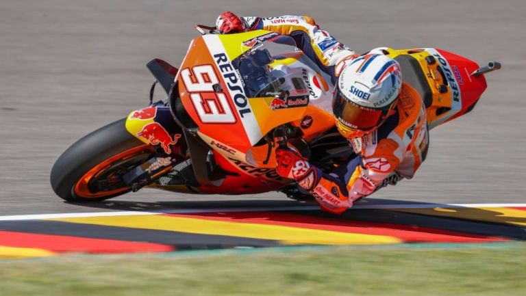 Marc Márquez en el Gran Premio de Alemania