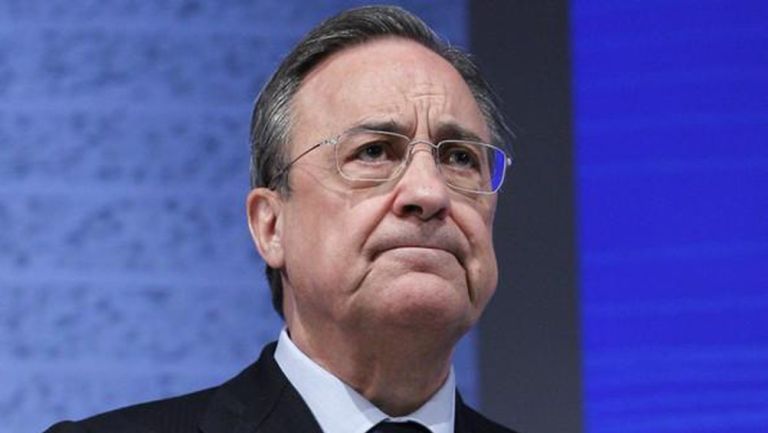 Presidente del Real Madrid Florentino Pérez
