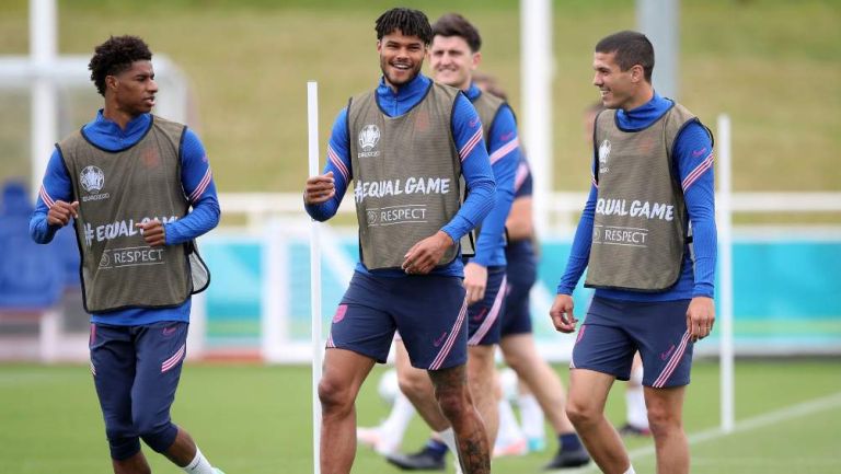 Inglaterra en entrenamiento