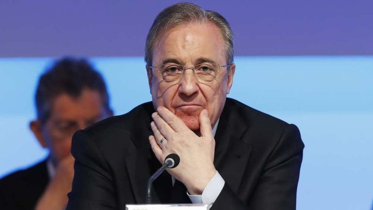 Florentino Pérez en presentación