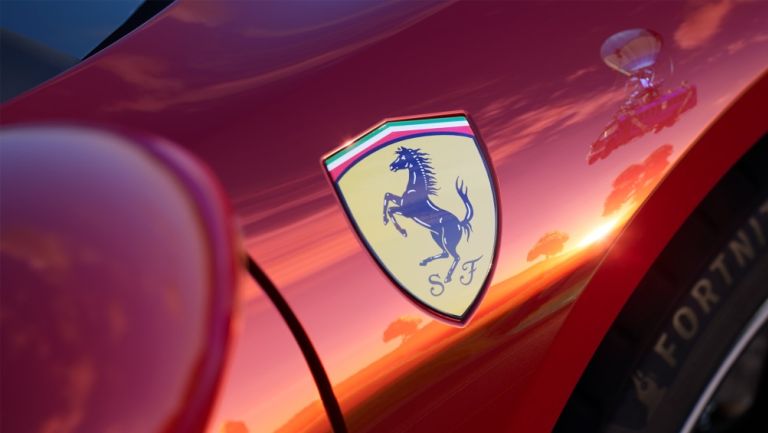 Ferrari 296 GTB que estará en Fortnite