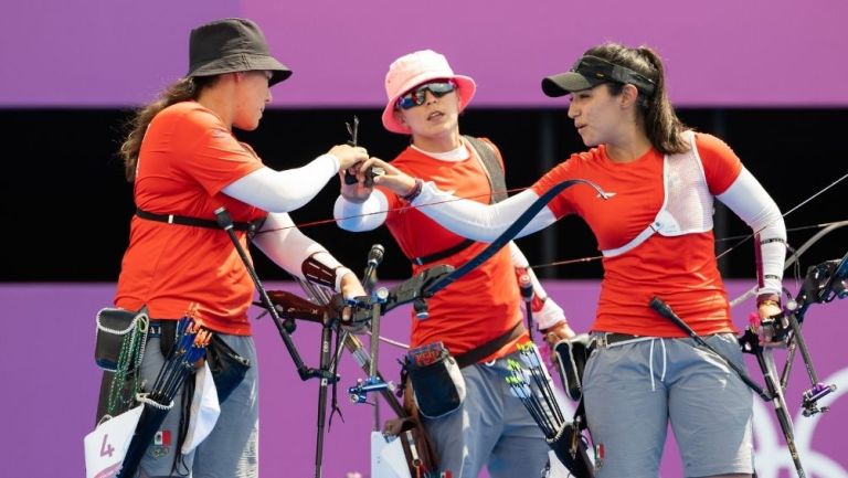 El equipo mexicano de tiro con arco