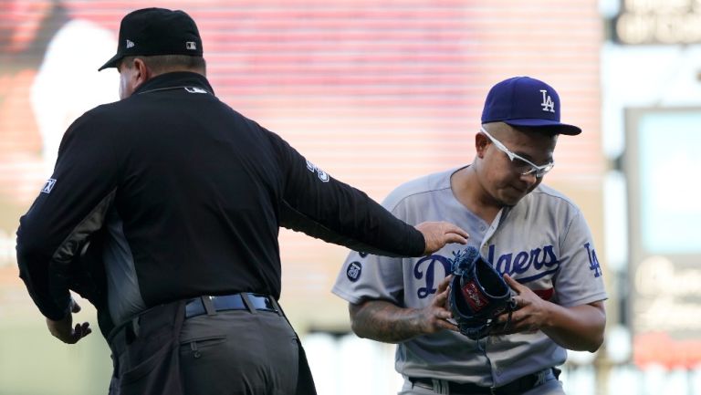 Julio Urías: Se fue sin decisión en derrota de Dodgers ante Giants