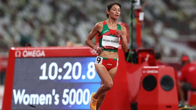 Laura Galván quedó eliminada de los 5 mil metros