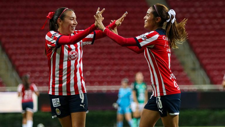 El festejo del gol de  Joseline Montoya