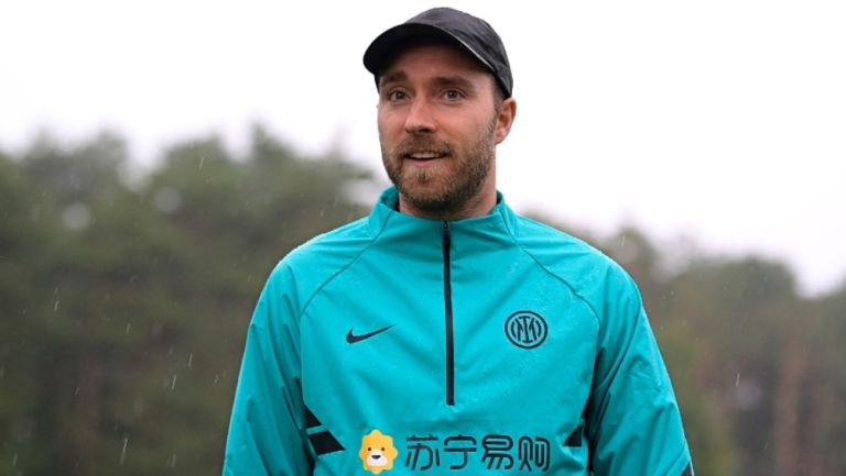 Christian Eriksen en su regreso con el Inter