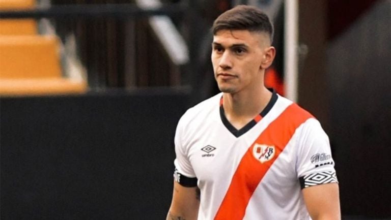 Velázquez con el Rayo Vallecano