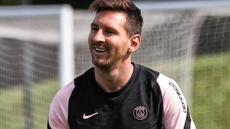 PSG: Messi tuvo su primer entrenamiento con el equipo