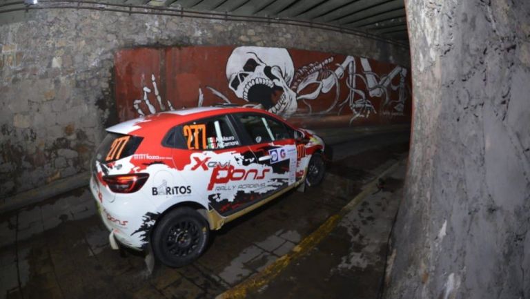 Acción en el Rally FIA-NACAM en Guanajuato