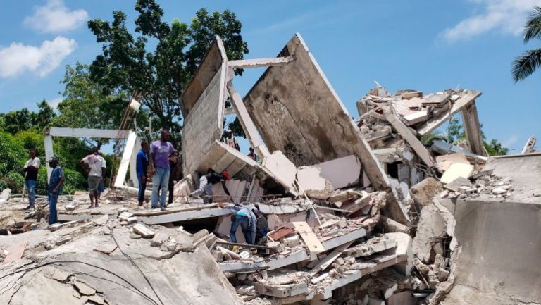 Estragos del sismo en Haití