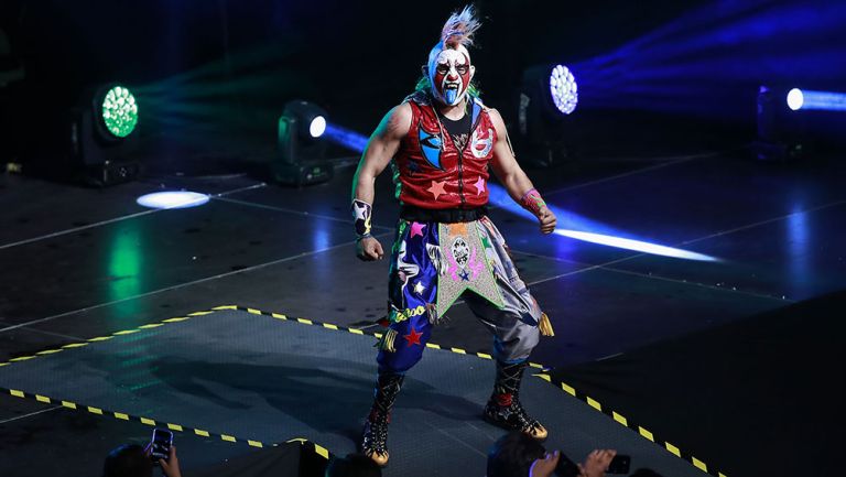 Psycho Clown durante un evento de lucha